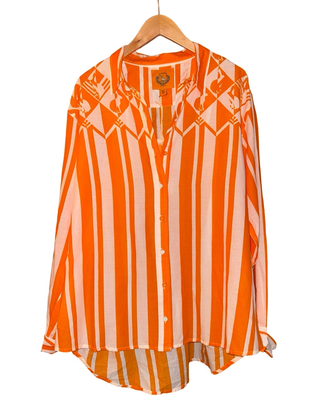 Coniglio palm beach Classic Button Down | Cotton Voile NWT